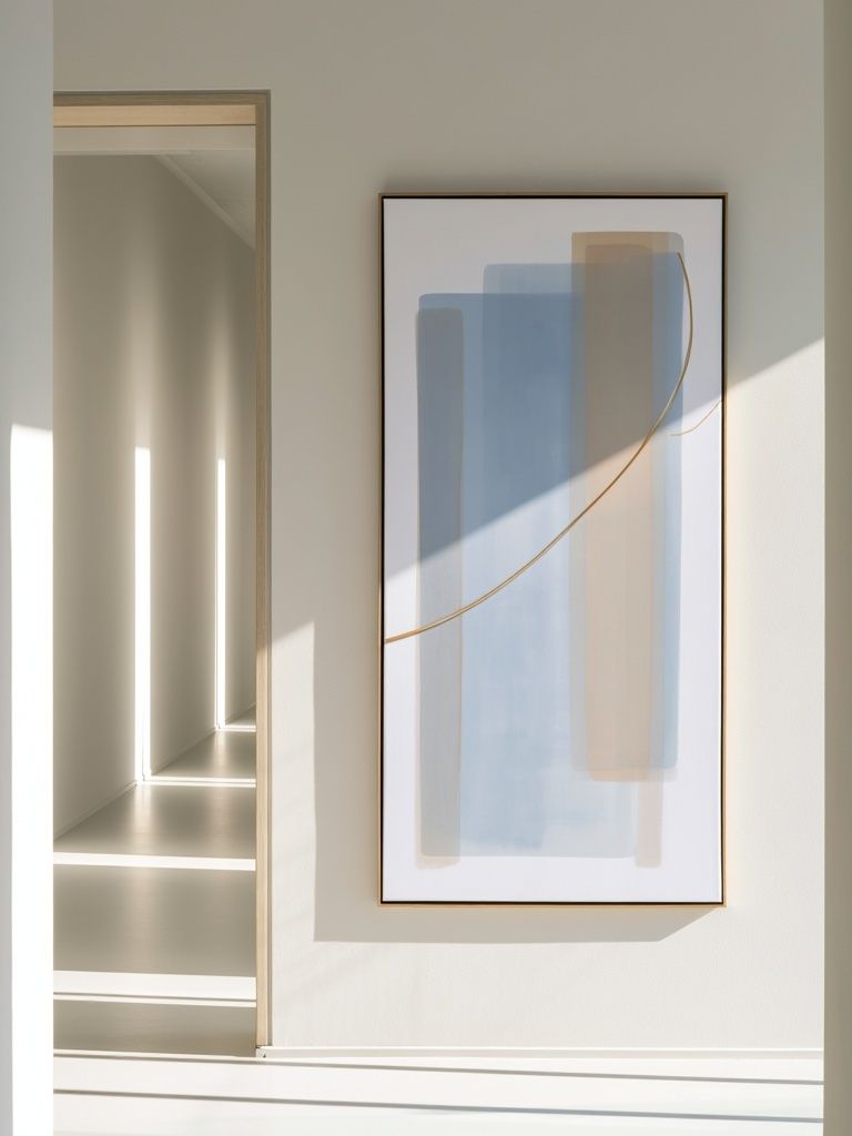 Soft Geometry Abstract Poster. poster detail
