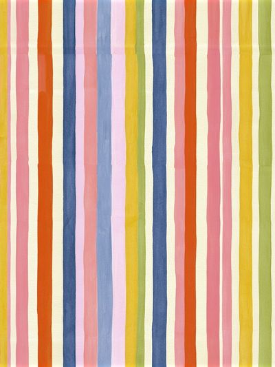 Pastel Stripe Abstract Poster.