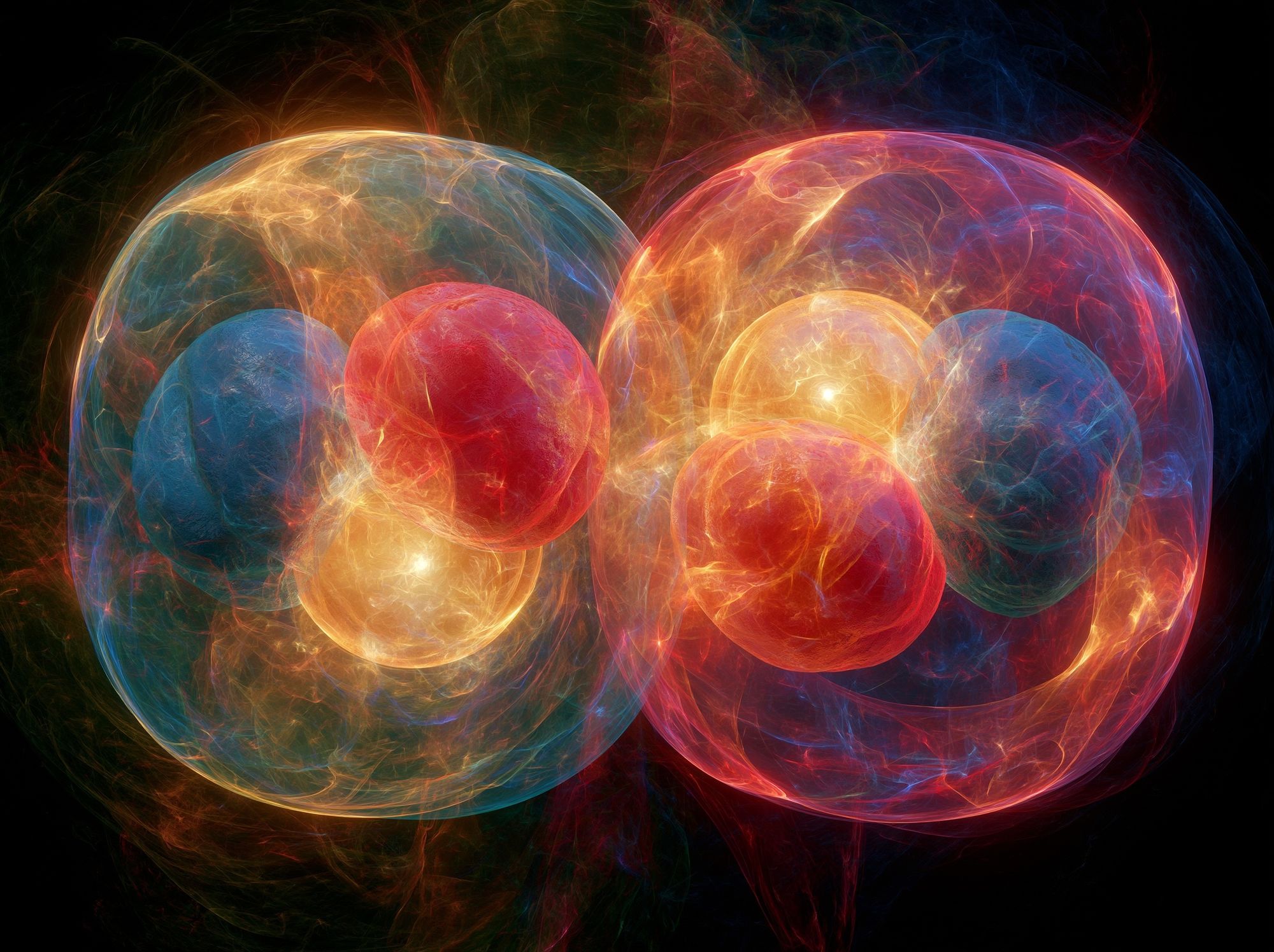 Neon Orbital Energy Abstract Poster. poster — abstract art