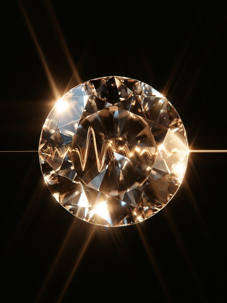 Crystal Orb Abstract Poster. poster — abstract art