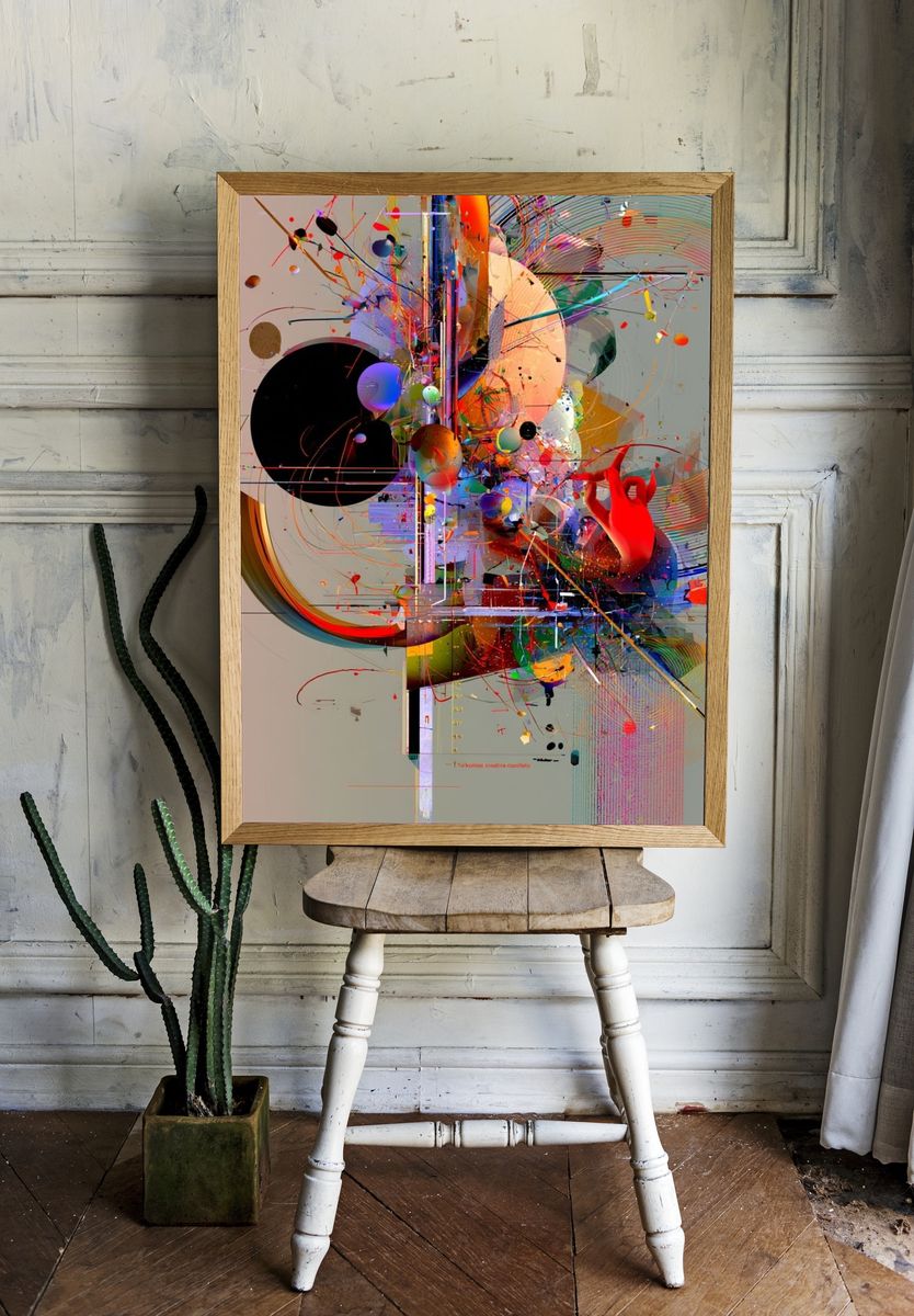 Chromatic Orbit Abstract Poster. — room view 1
