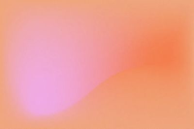 Blur gradient abstract pink orange. poster print
