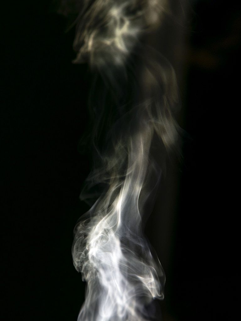 Smoke Flow Abstract Poster. poster — abstract art