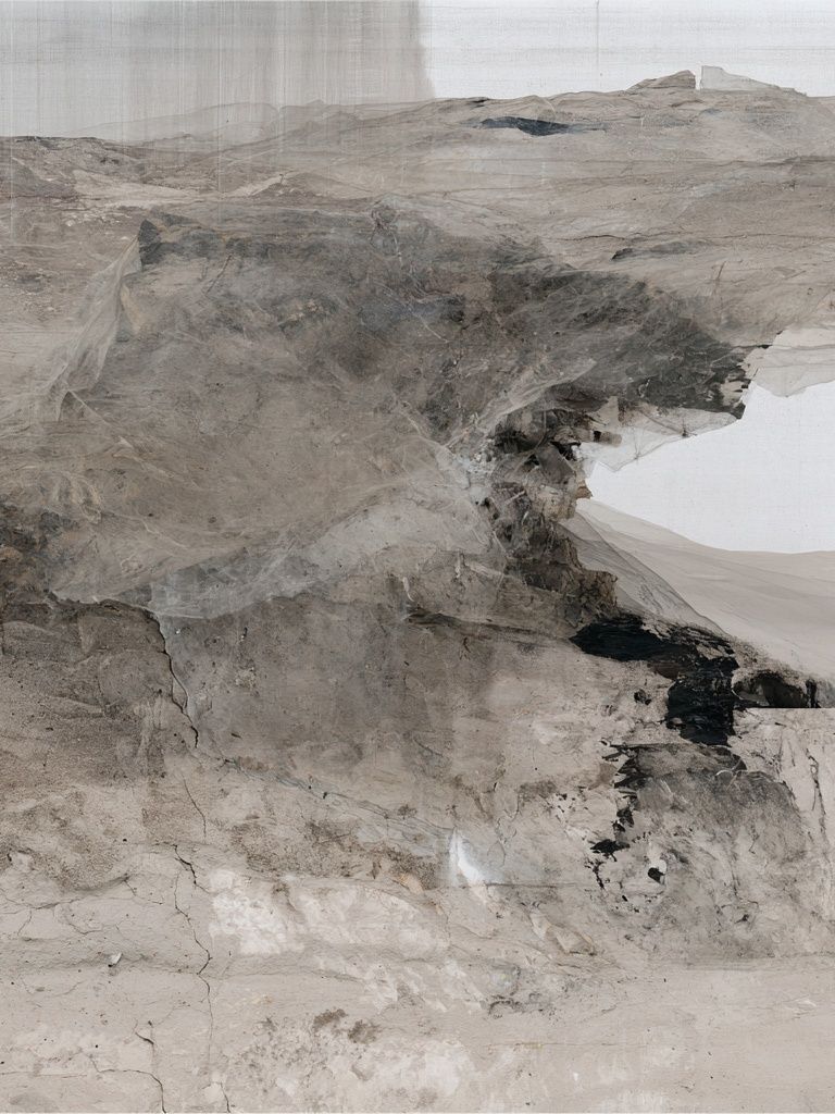 Desert Veil Abstract Print. poster detail