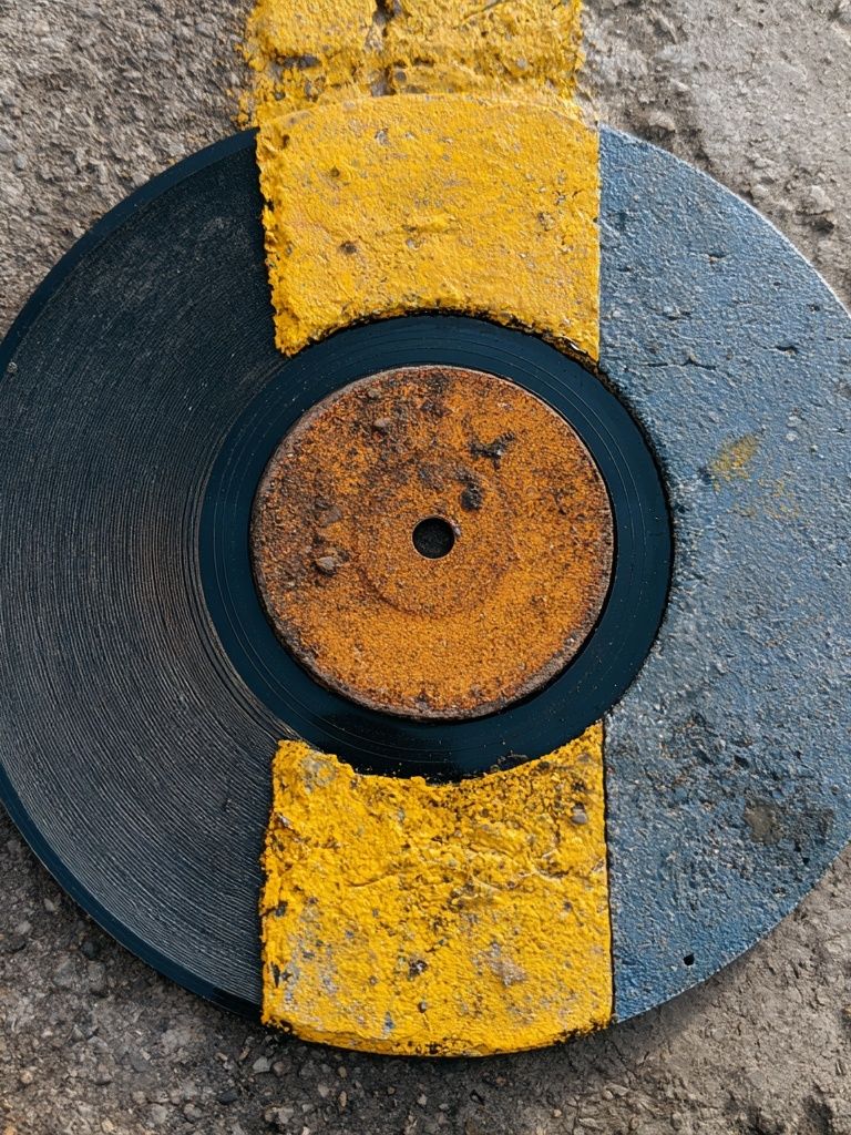 Vinyl Record Abstract Poster. poster detail
