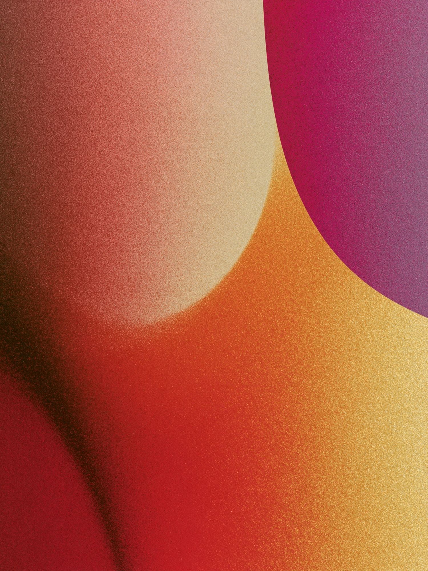Sunset Arc Abstract Poster. poster — abstract art