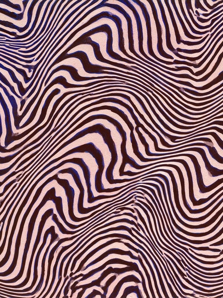 Zebra Wave Abstract Poster. poster detail