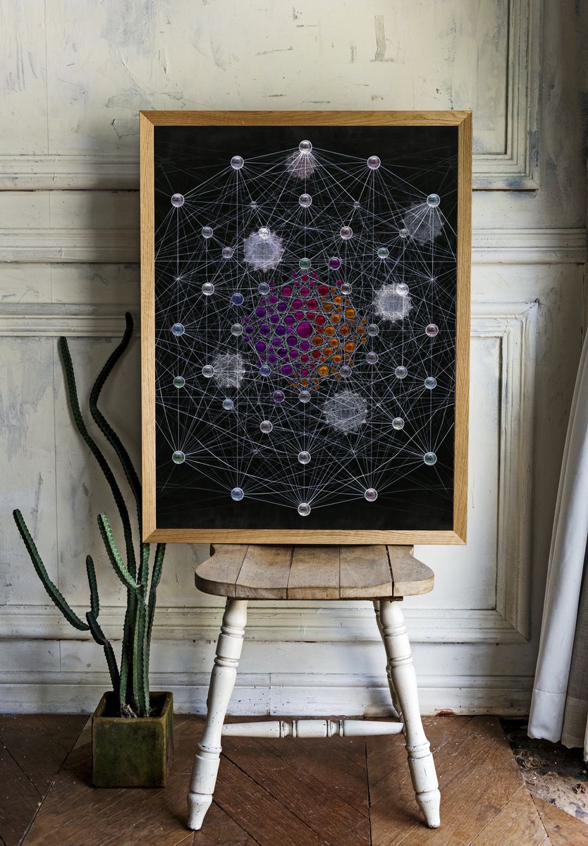 Cosmic Network Abstract Poster. — room view 1