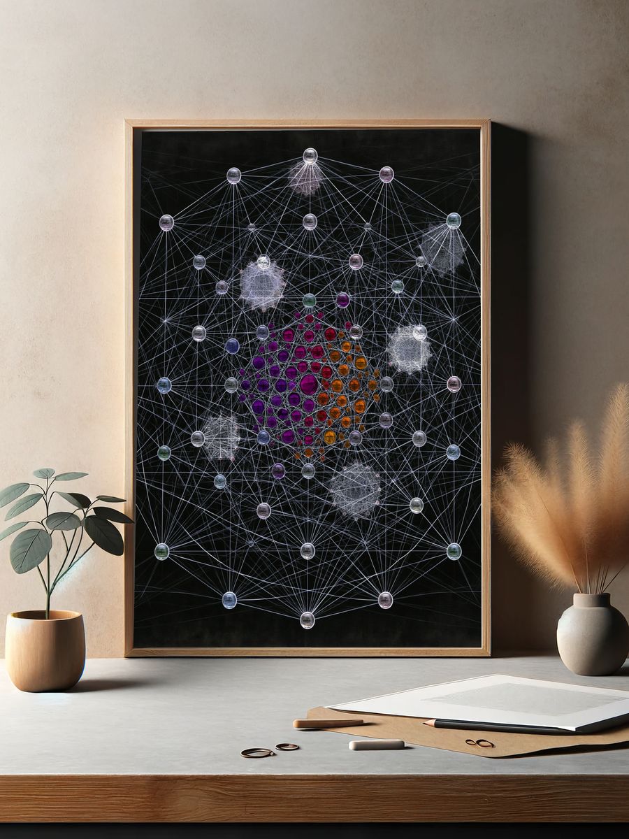 Cosmic Network Abstract Poster. — room view 2