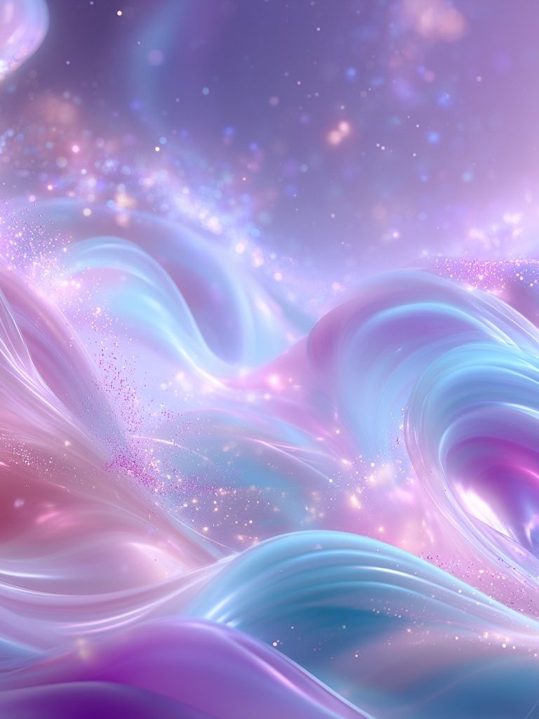 Pastel Dreamscape Abstract Poster. poster — abstract art