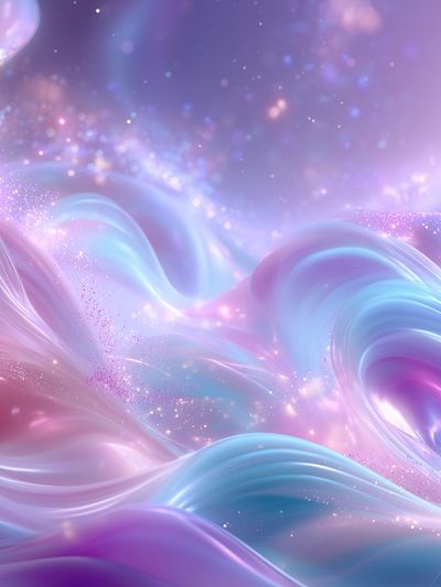 Pastel Dreamscape Abstract Poster. poster print