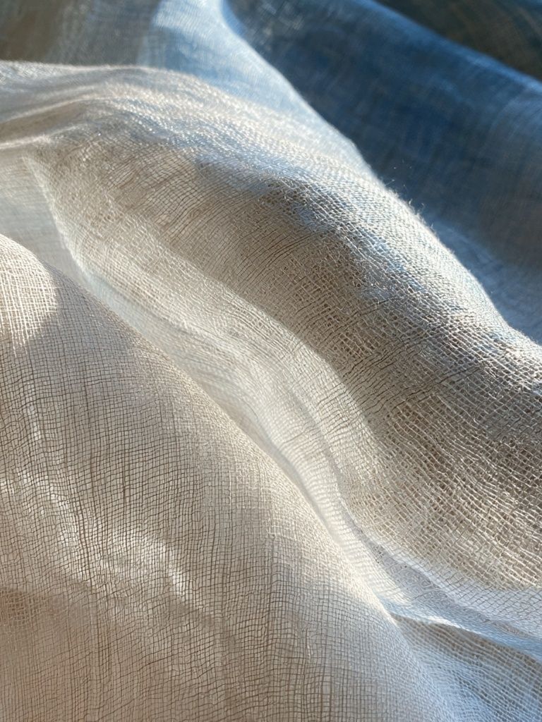 Sheer Fabric Light Abstract Print. poster — abstract art