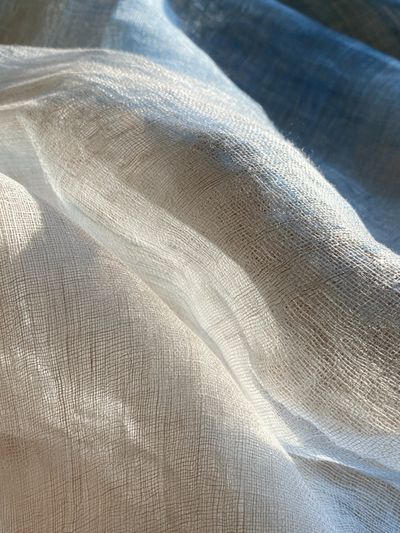Sheer Fabric Light Abstract Print. poster