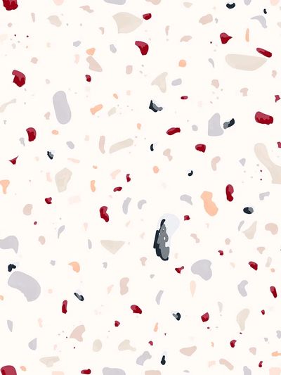 Silver Butterfly Abstract Poster.