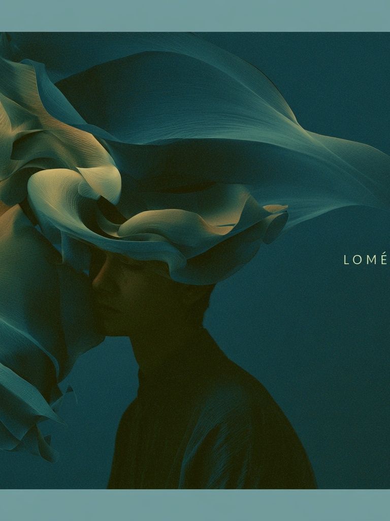 Lomé Abstract Flow Poster. poster detail