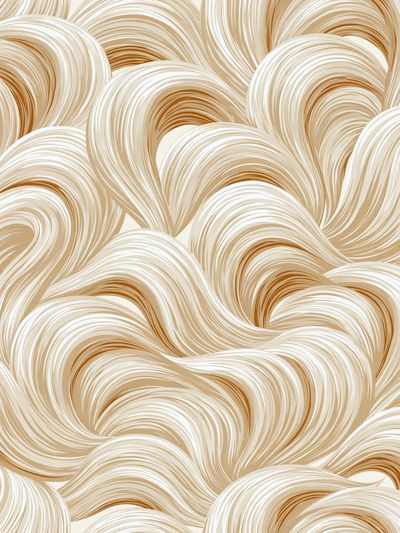 Cream Swirl Abstract Poster. poster