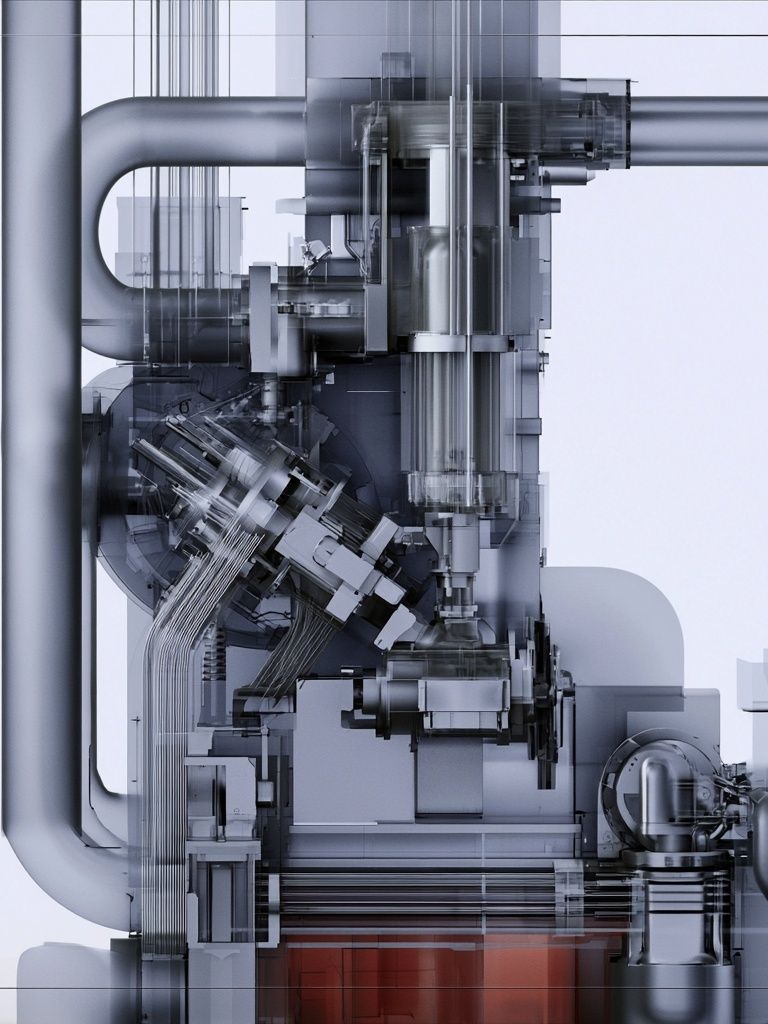 Industrial Machine Abstract Poster. poster detail