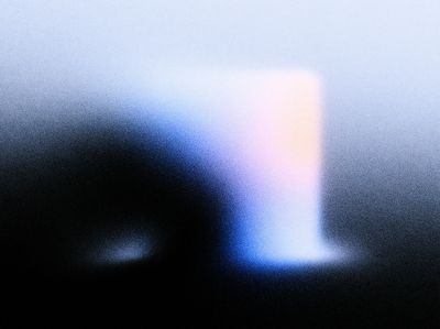 Soft Glow Abstract Poster. poster