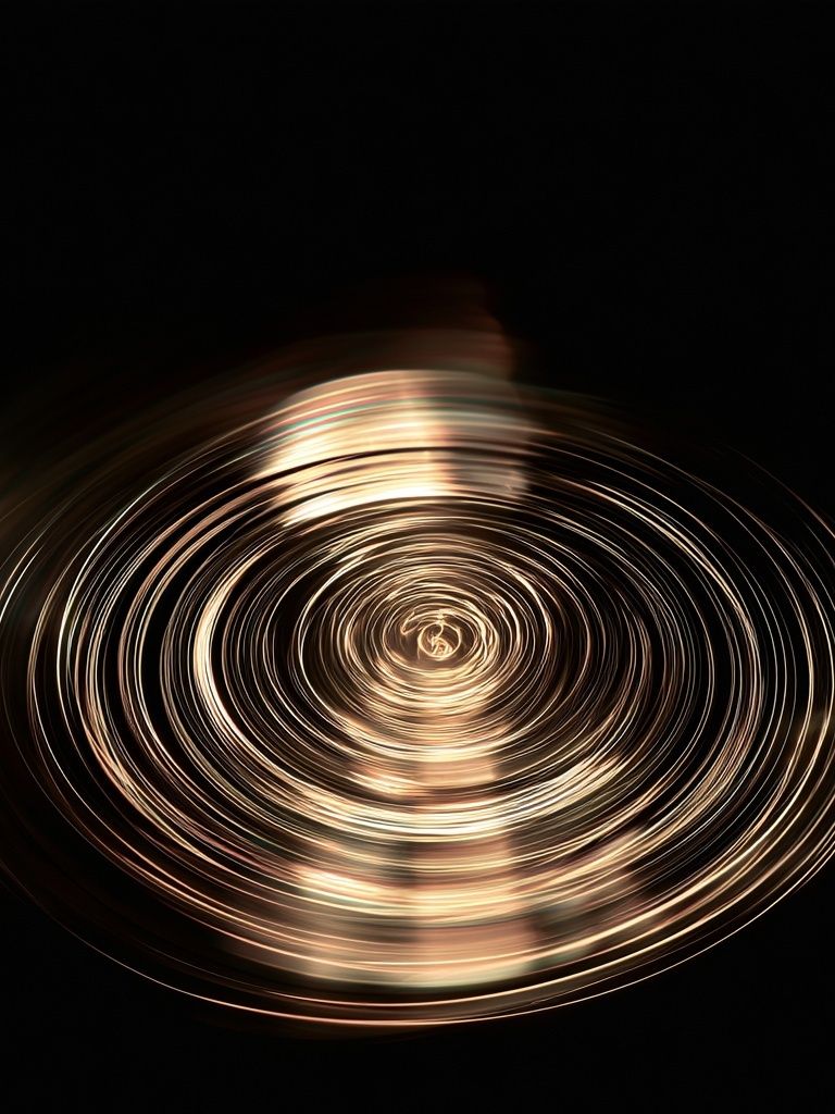 Golden Spiral Abstract Poster. poster — abstract art