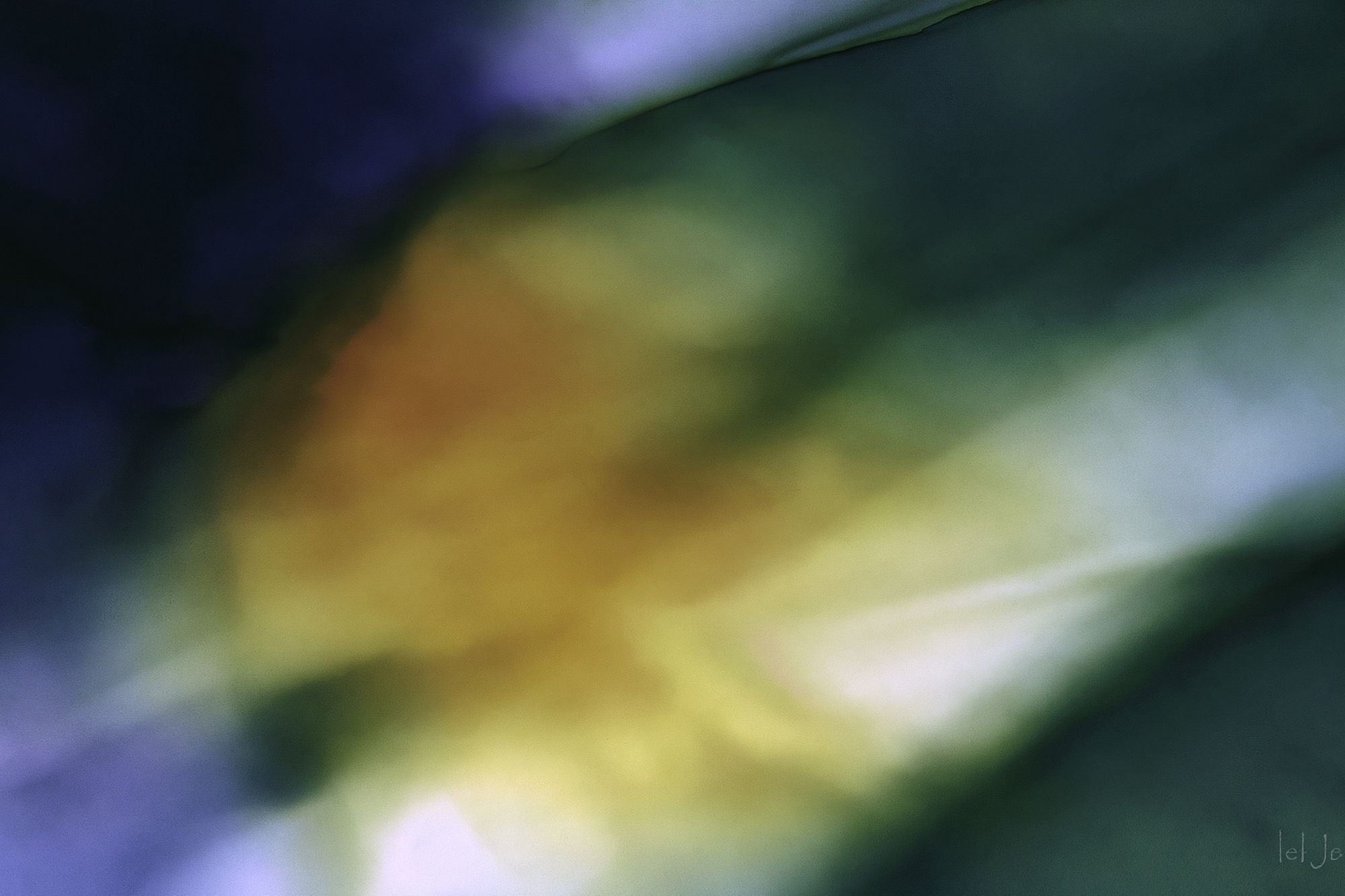 Aurora Blur Abstract Print. poster — abstract art