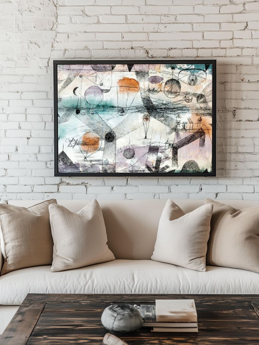 realm air (1917) painting high. — room view 1