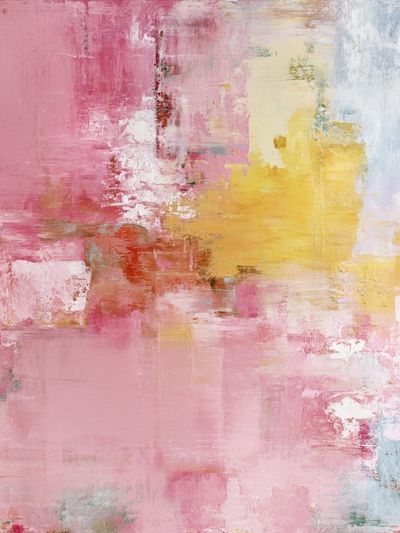 Blush Pastel Abstract Poster. poster