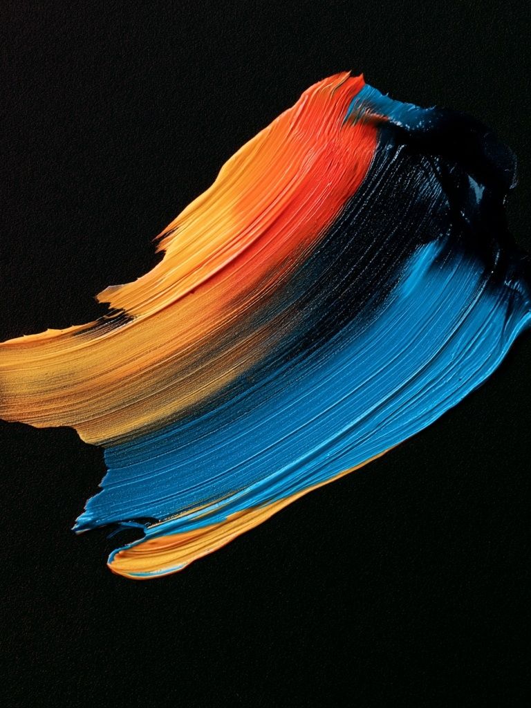 Color Sweep Abstract Poster. poster — abstract art