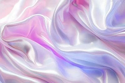 Pastel Silk Waves Abstract Poster. poster print