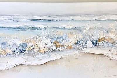 Coastal Waves Abstract Print. poster print