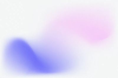 Gradient blur blue pink abstract. poster print