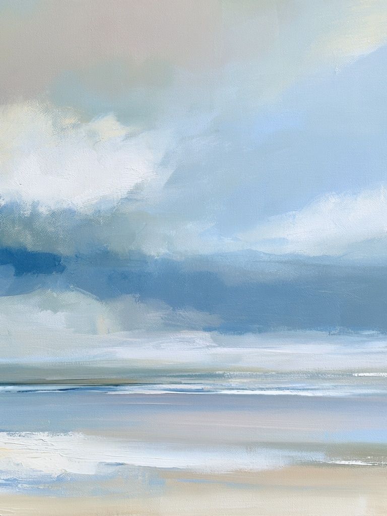 Coastal Sky Abstract Print. poster detail