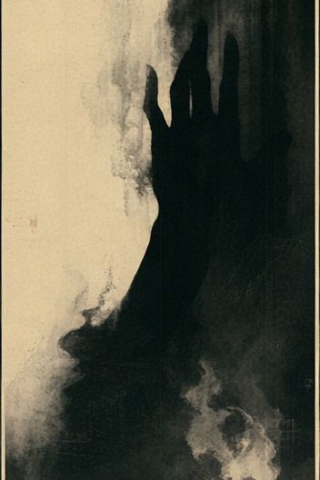 Shadowed Form Abstract Print. poster — abstract art