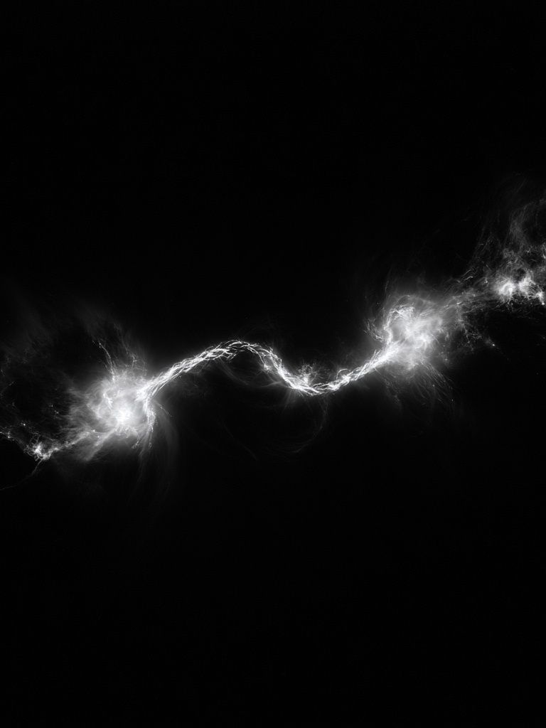 Electric Smoke Abstract Poster. poster detail