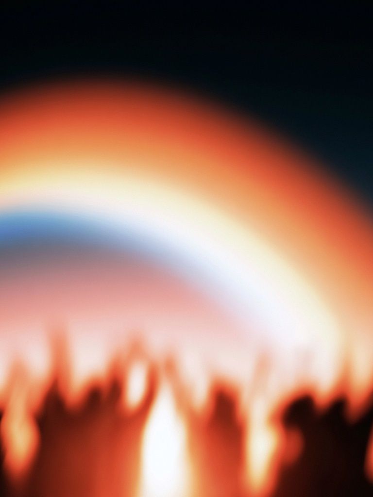 Blazing Arc Abstract Poster. poster detail