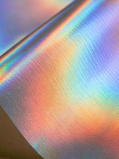 Iridescent Prism Abstract Poster. poster detail