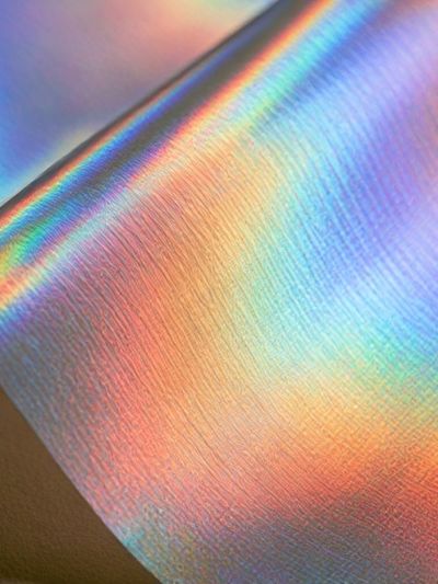 Iridescent Prism Abstract Poster. poster