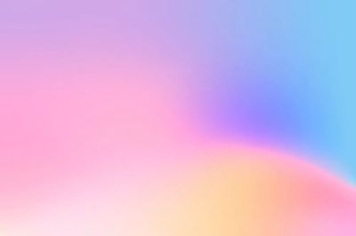 Colorful holographic gradient background design. poster