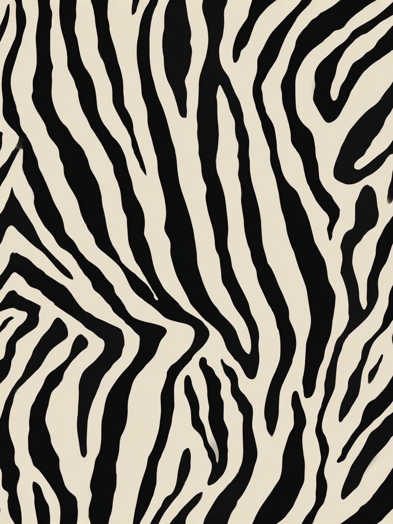Zebra Stripe Abstract Print. poster detail
