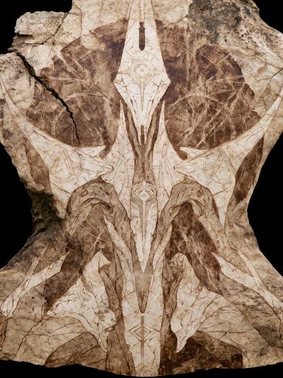 Fossil Bone Study Abstract Poster. poster