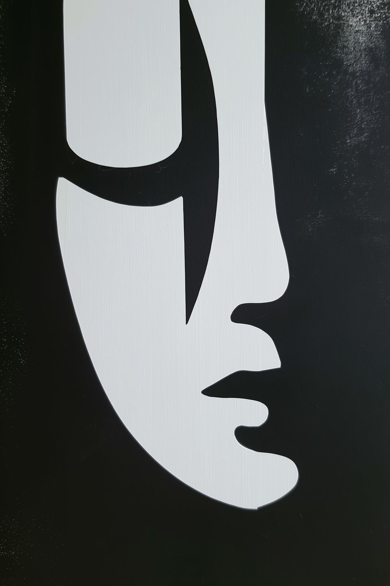 Abstract Face Silhouette Poster. poster detail