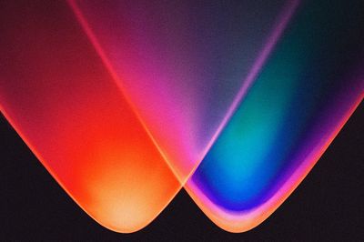 Colorful gradient background neon led.