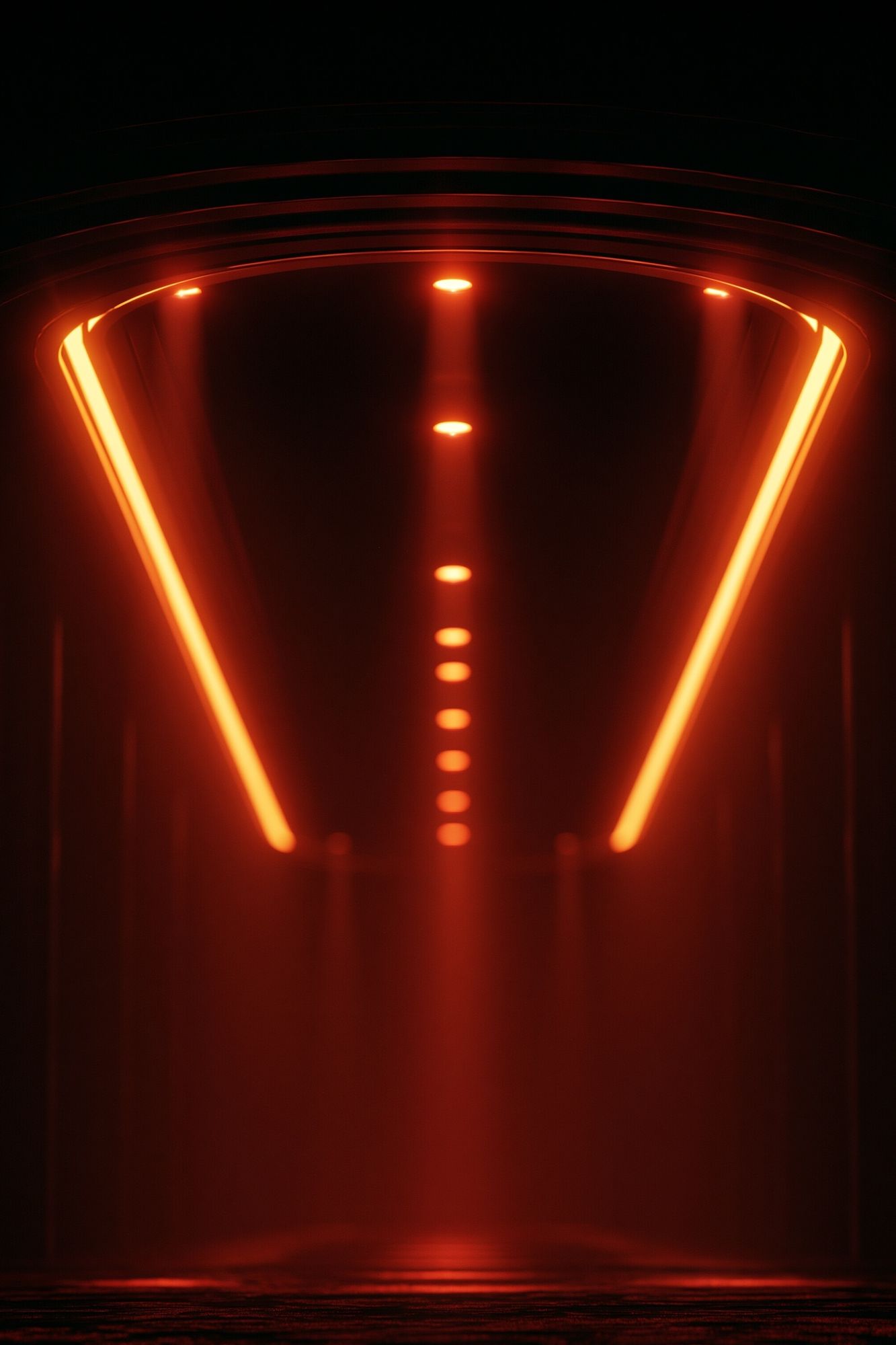 Neon Tunnel Abstract Print. poster detail