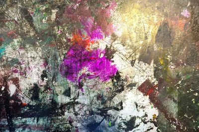 Vibrant Abstract Texture Poster. poster