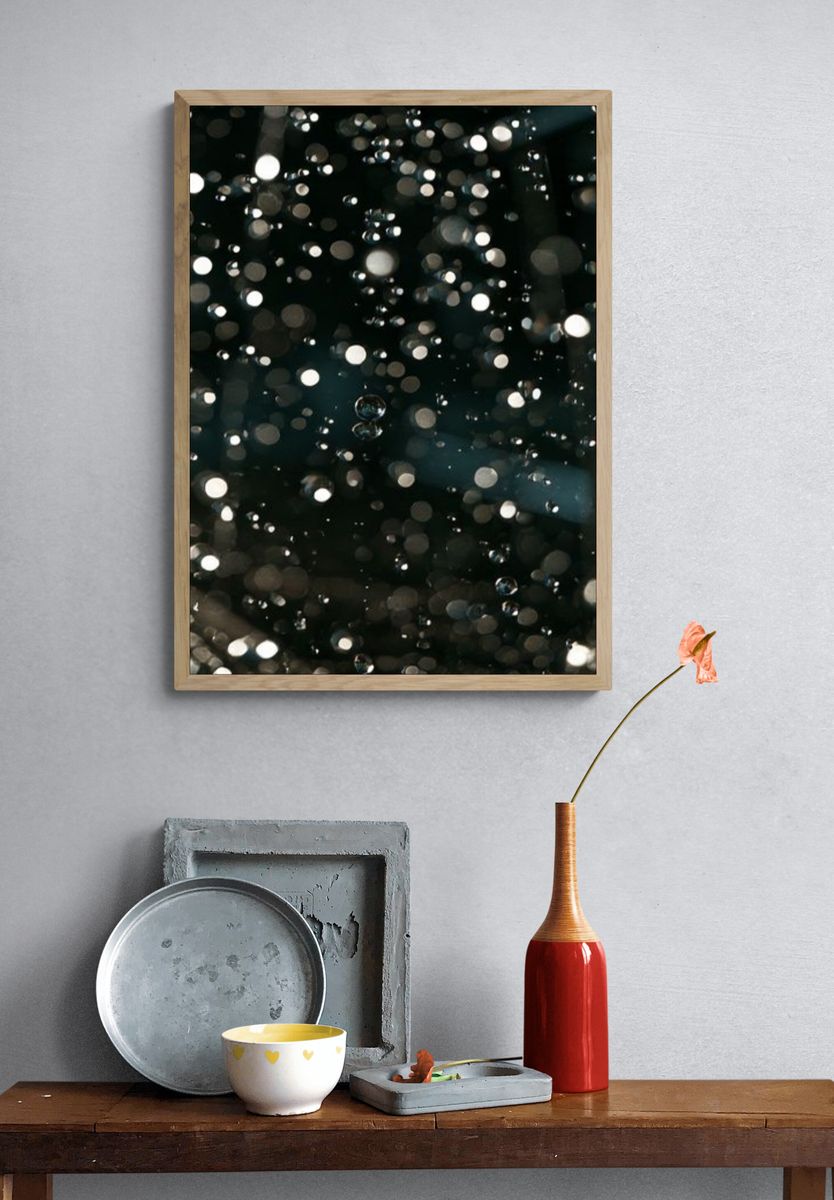 Sparkling Bokeh Abstract Poster. — room view 3