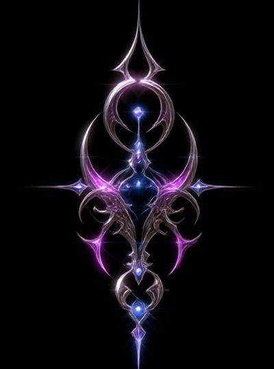 Celestial Sigil Abstract Poster.