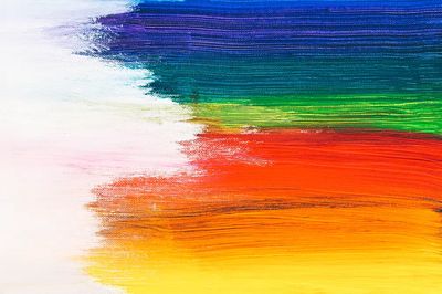 Colorful brush stroke textured background. poster print