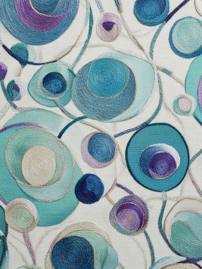 Spiral Circles Abstract Print. poster print