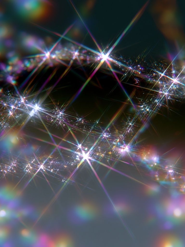 Prismatic Light Spark Abstract Poster. poster — abstract art