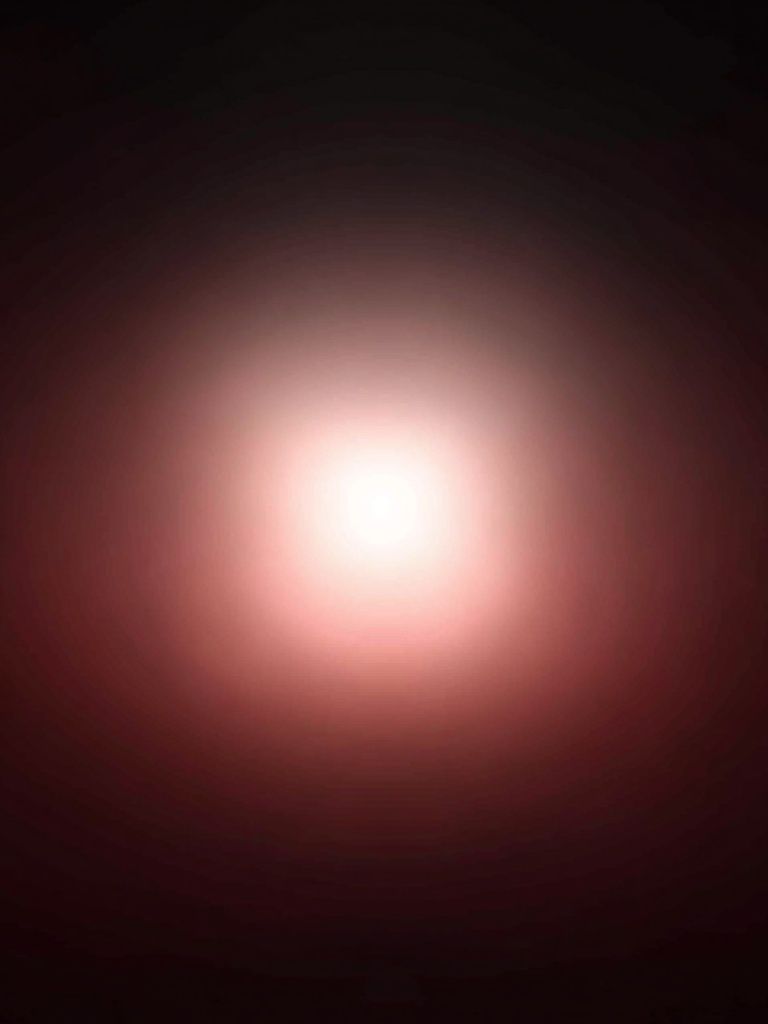 Crimson Glow Abstract Poster. poster detail