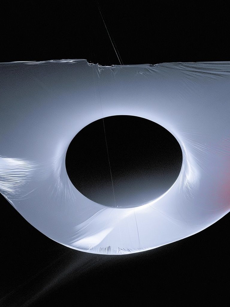 Ethereal Orbital Abstract Poster. poster detail